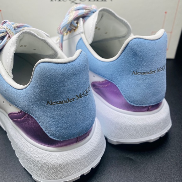 Alexander McQueen Women’s Court Leather Sneakers Size 8 NWB AUTHENTIC - Picture 12 of 12